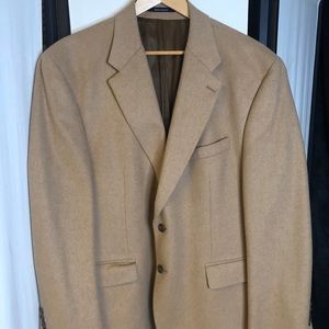 Camel hair men’s sports coat